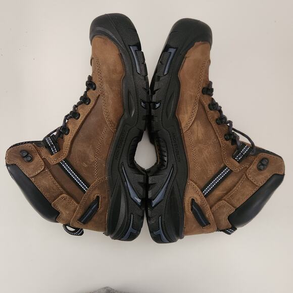 KEEN Utility Mens Work Boots, Bison/Ensign Blue, 9.5 US main image 8